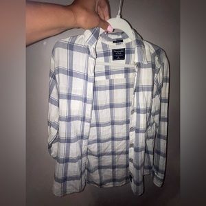 Boyfriend Abercrombie and fitch flannel xs